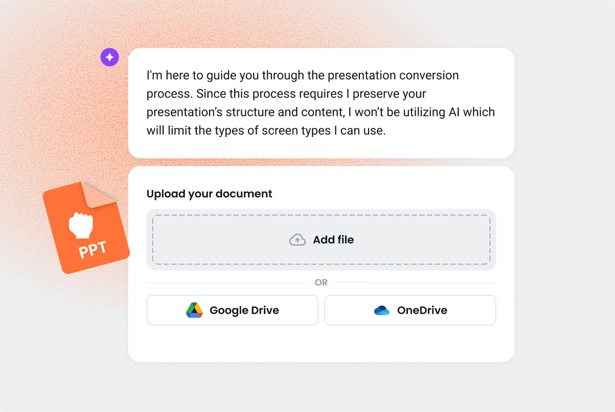 Convert a PowerPoint