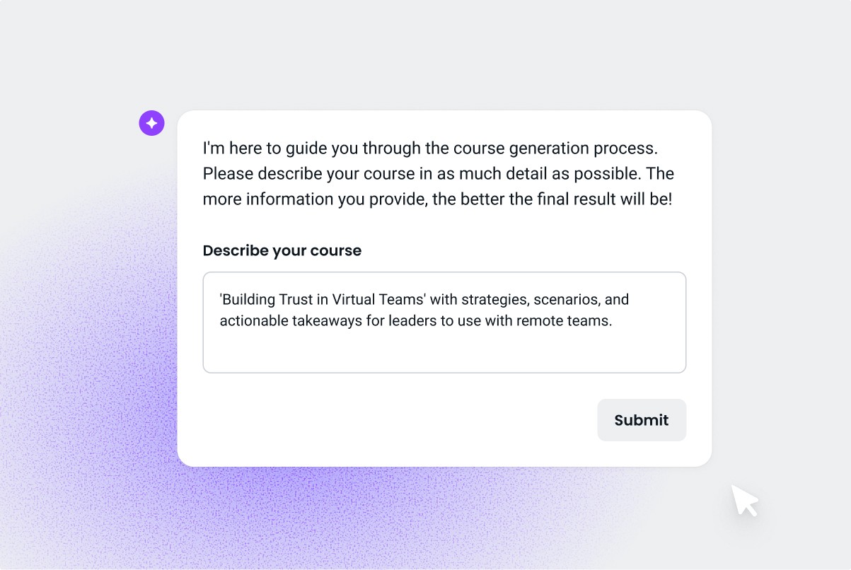Generate from an AI prompt